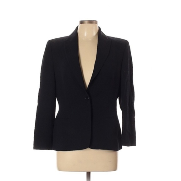Armani Collezioni black wool blazer